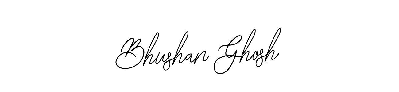 Make a beautiful signature design for name Bhushan Ghosh. With this signature (Bearetta-2O07w) style, you can create a handwritten signature for free. Bhushan Ghosh signature style 12 images and pictures png