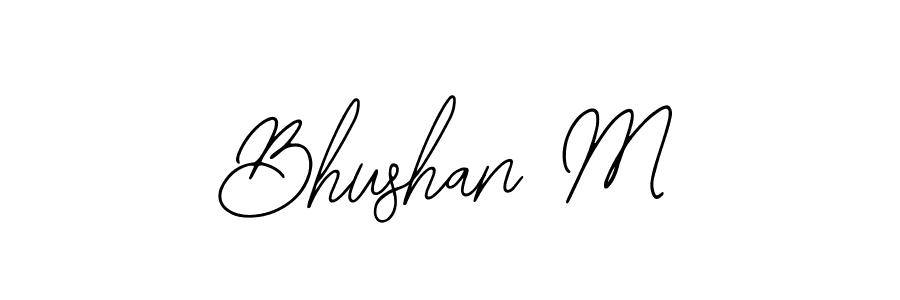 See photos of Bhushan M official signature by Spectra . Check more albums & portfolios. Read reviews & check more about Bearetta-2O07w font. Bhushan M signature style 12 images and pictures png