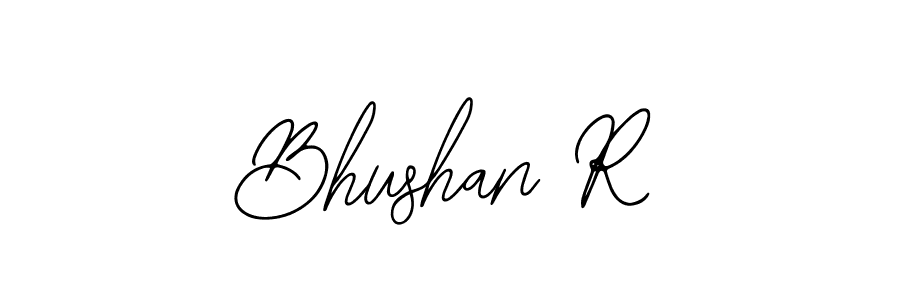 Also we have Bhushan R name is the best signature style. Create professional handwritten signature collection using Bearetta-2O07w autograph style. Bhushan R signature style 12 images and pictures png