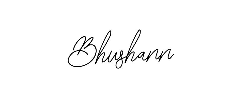 Make a beautiful signature design for name Bhushann. With this signature (Bearetta-2O07w) style, you can create a handwritten signature for free. Bhushann signature style 12 images and pictures png