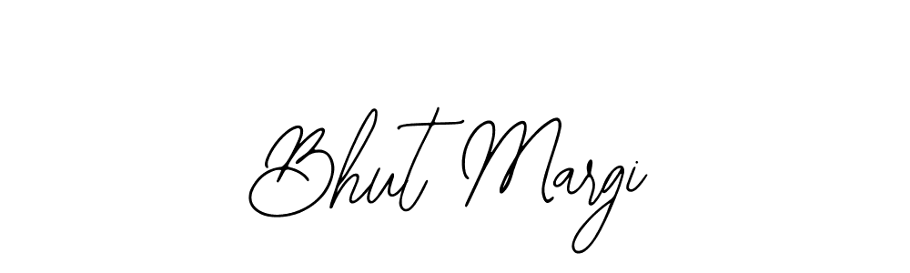 You can use this online signature creator to create a handwritten signature for the name Bhut Margi. This is the best online autograph maker. Bhut Margi signature style 12 images and pictures png