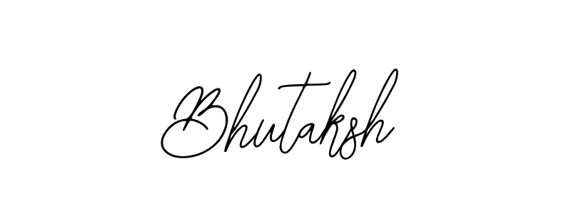 You should practise on your own different ways (Bearetta-2O07w) to write your name (Bhutaksh) in signature. don't let someone else do it for you. Bhutaksh signature style 12 images and pictures png