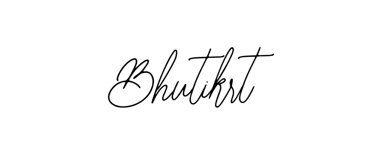 Create a beautiful signature design for name Bhutikrt. With this signature (Bearetta-2O07w) fonts, you can make a handwritten signature for free. Bhutikrt signature style 12 images and pictures png