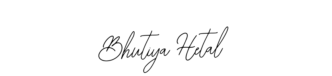 Similarly Bearetta-2O07w is the best handwritten signature design. Signature creator online .You can use it as an online autograph creator for name Bhutiya Hetal. Bhutiya Hetal signature style 12 images and pictures png