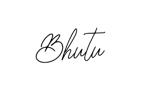 How to make Bhutu signature? Bearetta-2O07w is a professional autograph style. Create handwritten signature for Bhutu name. Bhutu signature style 12 images and pictures png