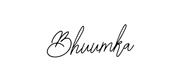 Make a beautiful signature design for name Bhuumka. Use this online signature maker to create a handwritten signature for free. Bhuumka signature style 12 images and pictures png