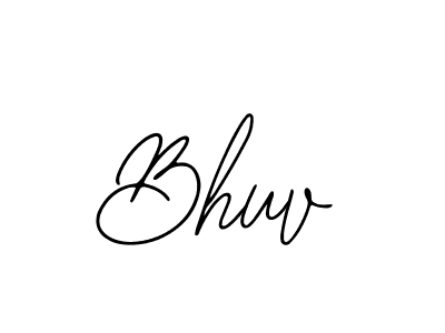 You should practise on your own different ways (Bearetta-2O07w) to write your name (Bhuv) in signature. don't let someone else do it for you. Bhuv signature style 12 images and pictures png