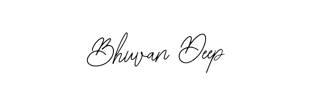 How to make Bhuvan Deep name signature. Use Bearetta-2O07w style for creating short signs online. This is the latest handwritten sign. Bhuvan Deep signature style 12 images and pictures png