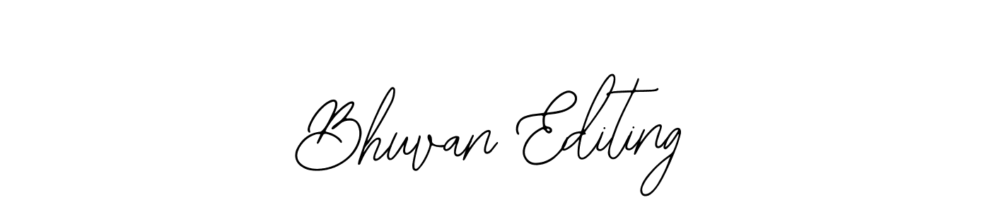 Bhuvan Editing stylish signature style. Best Handwritten Sign (Bearetta-2O07w) for my name. Handwritten Signature Collection Ideas for my name Bhuvan Editing. Bhuvan Editing signature style 12 images and pictures png