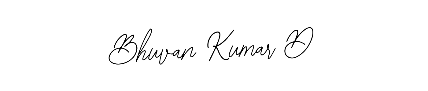 Make a beautiful signature design for name Bhuvan Kumar D. With this signature (Bearetta-2O07w) style, you can create a handwritten signature for free. Bhuvan Kumar D signature style 12 images and pictures png