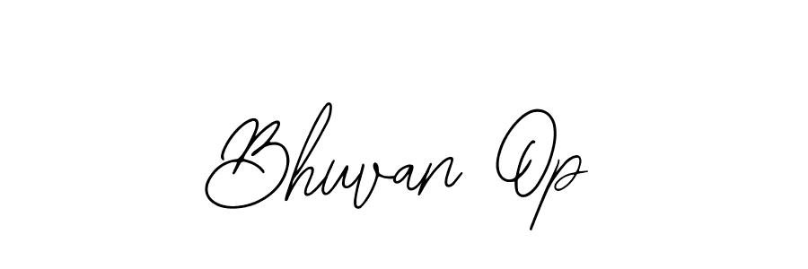Bhuvan Op stylish signature style. Best Handwritten Sign (Bearetta-2O07w) for my name. Handwritten Signature Collection Ideas for my name Bhuvan Op. Bhuvan Op signature style 12 images and pictures png