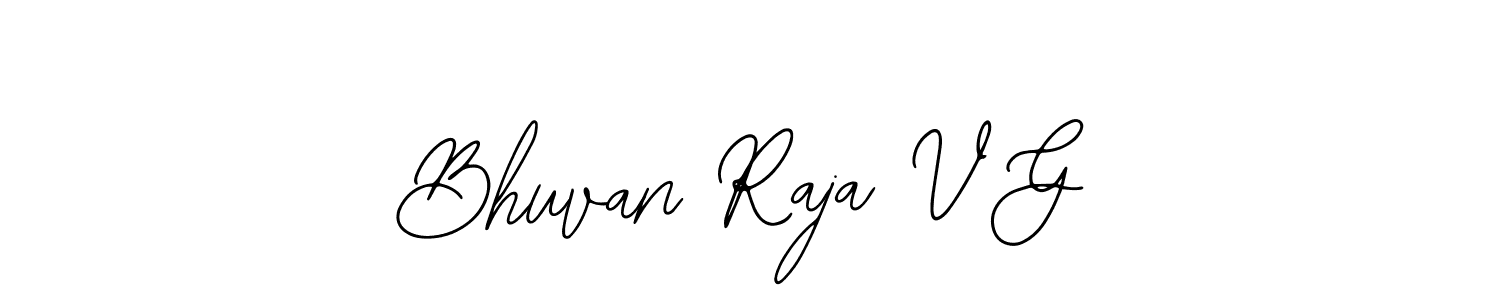 Make a beautiful signature design for name Bhuvan Raja V G. With this signature (Bearetta-2O07w) style, you can create a handwritten signature for free. Bhuvan Raja V G signature style 12 images and pictures png