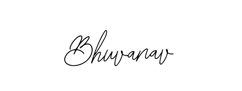 if you are searching for the best signature style for your name Bhuvanav. so please give up your signature search. here we have designed multiple signature styles  using Bearetta-2O07w. Bhuvanav signature style 12 images and pictures png