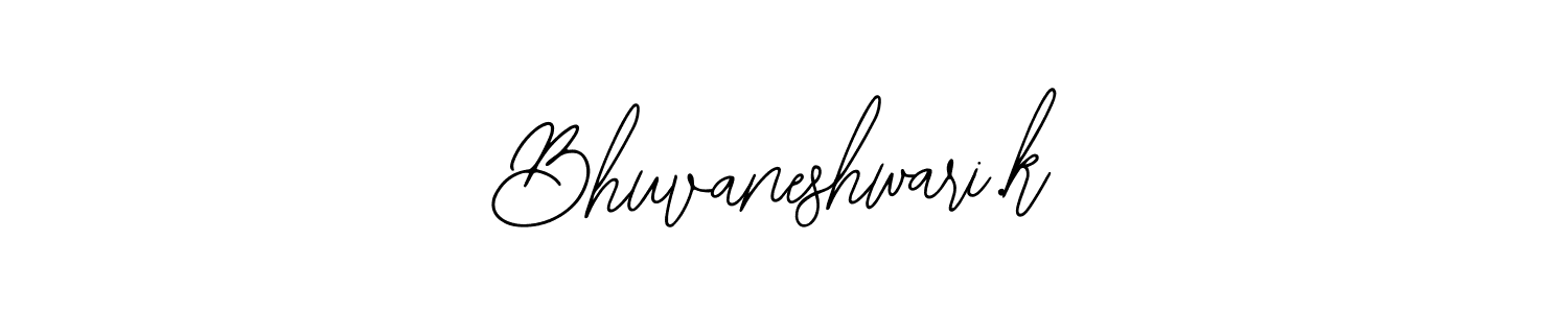Make a beautiful signature design for name Bhuvaneshwari.k. Use this online signature maker to create a handwritten signature for free. Bhuvaneshwari.k signature style 12 images and pictures png
