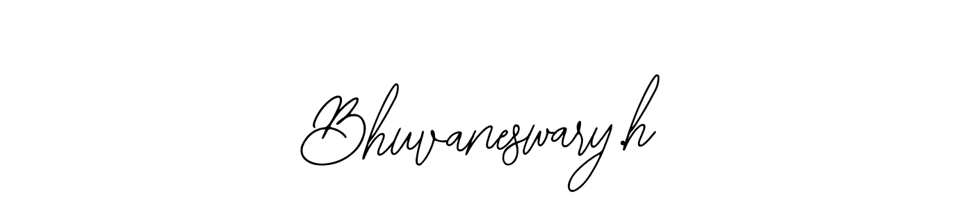 Similarly Bearetta-2O07w is the best handwritten signature design. Signature creator online .You can use it as an online autograph creator for name Bhuvaneswary.h. Bhuvaneswary.h signature style 12 images and pictures png