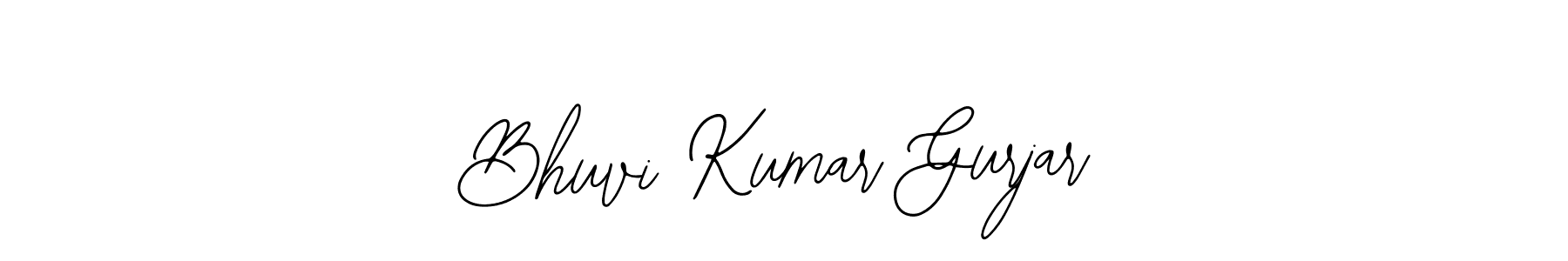 Make a beautiful signature design for name Bhuvi Kumar Gurjar. With this signature (Bearetta-2O07w) style, you can create a handwritten signature for free. Bhuvi Kumar Gurjar signature style 12 images and pictures png