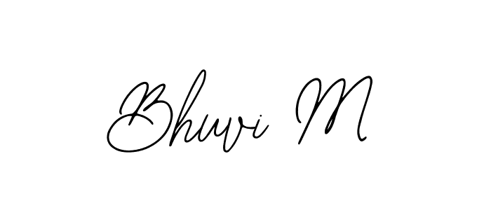 if you are searching for the best signature style for your name Bhuvi M. so please give up your signature search. here we have designed multiple signature styles  using Bearetta-2O07w. Bhuvi M signature style 12 images and pictures png