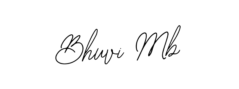 How to Draw Bhuvi Mb signature style? Bearetta-2O07w is a latest design signature styles for name Bhuvi Mb. Bhuvi Mb signature style 12 images and pictures png