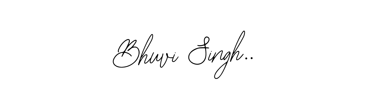 Design your own signature with our free online signature maker. With this signature software, you can create a handwritten (Bearetta-2O07w) signature for name Bhuvi Singh... Bhuvi Singh.. signature style 12 images and pictures png