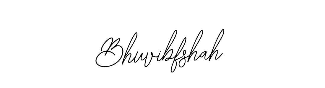 How to make Bhuvibfshah name signature. Use Bearetta-2O07w style for creating short signs online. This is the latest handwritten sign. Bhuvibfshah signature style 12 images and pictures png