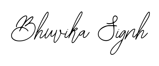 Give your name Bhuvika Signh an exquisite flair with the Bearetta-2O07w script font. Ideal for contracts, resumes, and formal letterheads. Bhuvika Signh signature style 12 images and pictures png
