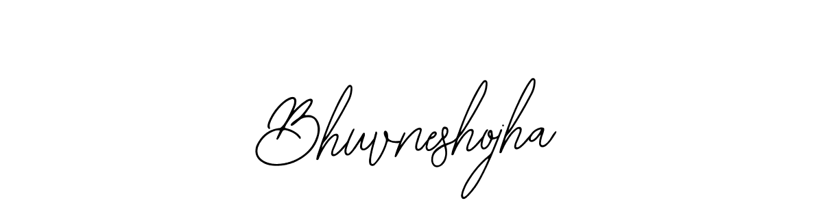 Make a beautiful signature design for name Bhuvneshojha. With this signature (Bearetta-2O07w) style, you can create a handwritten signature for free. Bhuvneshojha signature style 12 images and pictures png