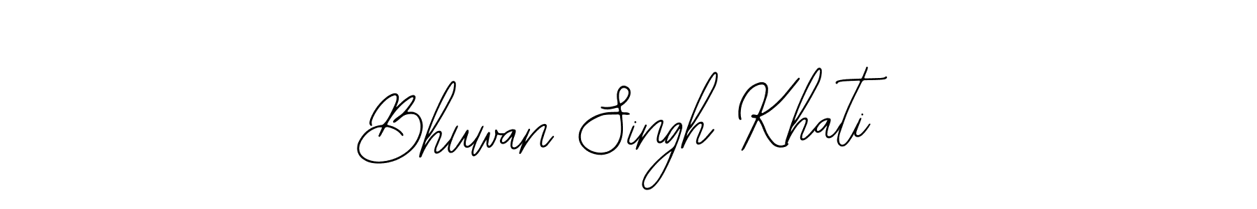 How to Draw Bhuwan Singh Khati signature style? Bearetta-2O07w is a latest design signature styles for name Bhuwan Singh Khati. Bhuwan Singh Khati signature style 12 images and pictures png