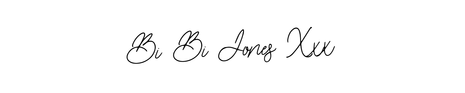Also You can easily find your signature by using the search form. We will create Bi Bi Jones Xxx name handwritten signature images for you free of cost using Bearetta-2O07w sign style. Bi Bi Jones Xxx signature style 12 images and pictures png