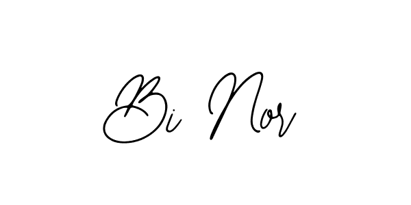 Similarly Bearetta-2O07w is the best handwritten signature design. Signature creator online .You can use it as an online autograph creator for name Bi Nor. Bi Nor signature style 12 images and pictures png