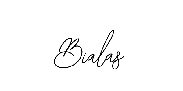 How to make Bialas signature? Bearetta-2O07w is a professional autograph style. Create handwritten signature for Bialas name. Bialas signature style 12 images and pictures png