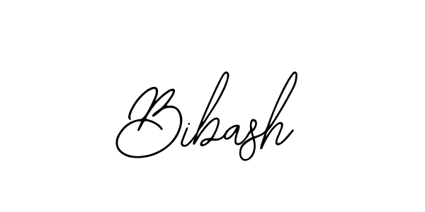 Design your own signature with our free online signature maker. With this signature software, you can create a handwritten (Bearetta-2O07w) signature for name Bibash. Bibash signature style 12 images and pictures png