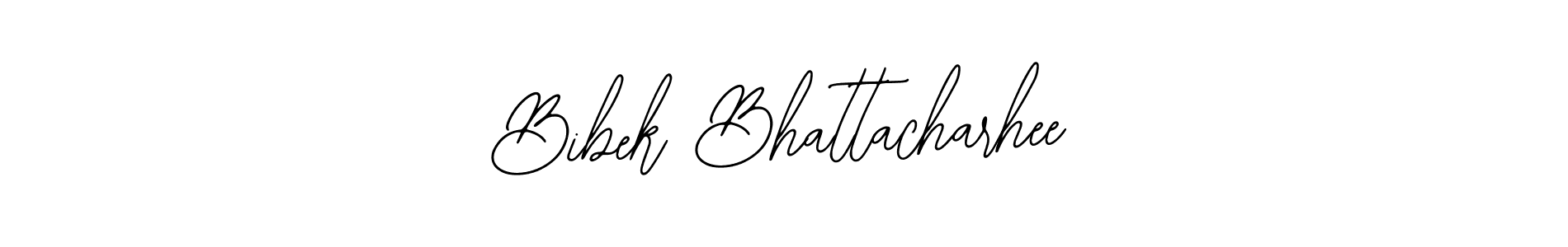 Make a beautiful signature design for name Bibek Bhattacharhee. Use this online signature maker to create a handwritten signature for free. Bibek Bhattacharhee signature style 12 images and pictures png