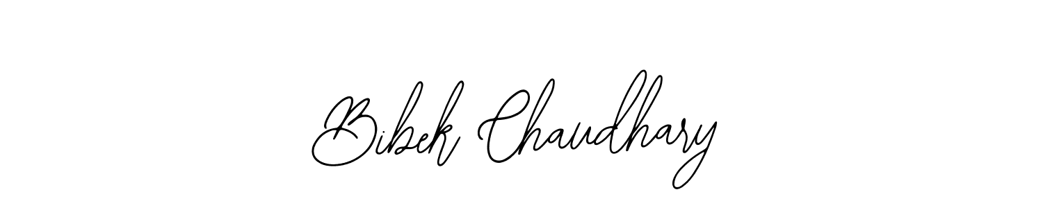 Make a short Bibek Chaudhary signature style. Manage your documents anywhere anytime using Bearetta-2O07w. Create and add eSignatures, submit forms, share and send files easily. Bibek Chaudhary signature style 12 images and pictures png