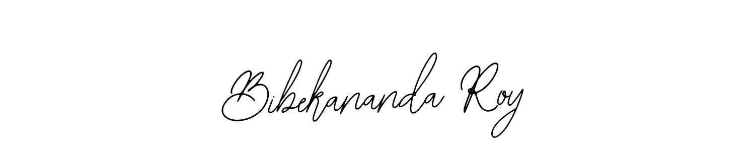 Bearetta-2O07w is a professional signature style that is perfect for those who want to add a touch of class to their signature. It is also a great choice for those who want to make their signature more unique. Get Bibekananda Roy name to fancy signature for free. Bibekananda Roy signature style 12 images and pictures png