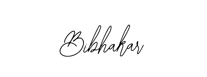 Use a signature maker to create a handwritten signature online. With this signature software, you can design (Bearetta-2O07w) your own signature for name Bibhakar. Bibhakar signature style 12 images and pictures png