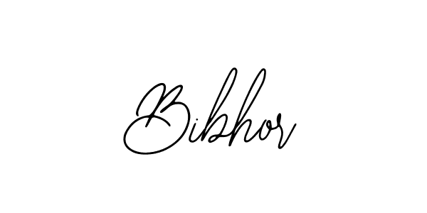 Make a beautiful signature design for name Bibhor. With this signature (Bearetta-2O07w) style, you can create a handwritten signature for free. Bibhor signature style 12 images and pictures png