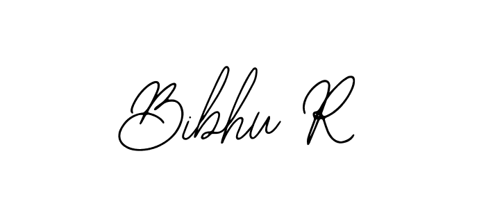 Create a beautiful signature design for name Bibhu R. With this signature (Bearetta-2O07w) fonts, you can make a handwritten signature for free. Bibhu R signature style 12 images and pictures png