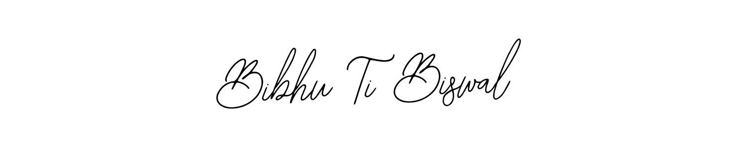 Use a signature maker to create a handwritten signature online. With this signature software, you can design (Bearetta-2O07w) your own signature for name Bibhu Ti Biswal. Bibhu Ti Biswal signature style 12 images and pictures png
