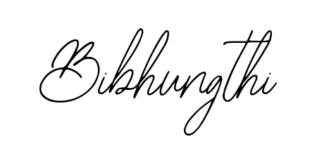 Practice writing Bibhungthi with the flow of Bearetta-2O07w lettering. A fantastic source of inspiration for developing your personal signature style. Bibhungthi signature style 12 images and pictures png