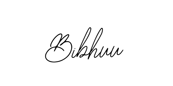 You should practise on your own different ways (Bearetta-2O07w) to write your name (Bibhuu) in signature. don't let someone else do it for you. Bibhuu signature style 12 images and pictures png