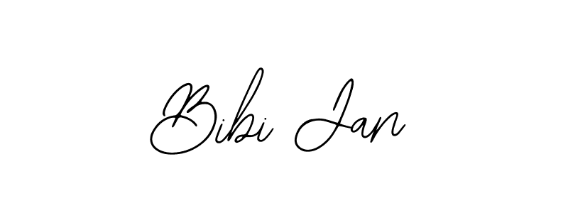 Also You can easily find your signature by using the search form. We will create Bibi Jan name handwritten signature images for you free of cost using Bearetta-2O07w sign style. Bibi Jan signature style 12 images and pictures png