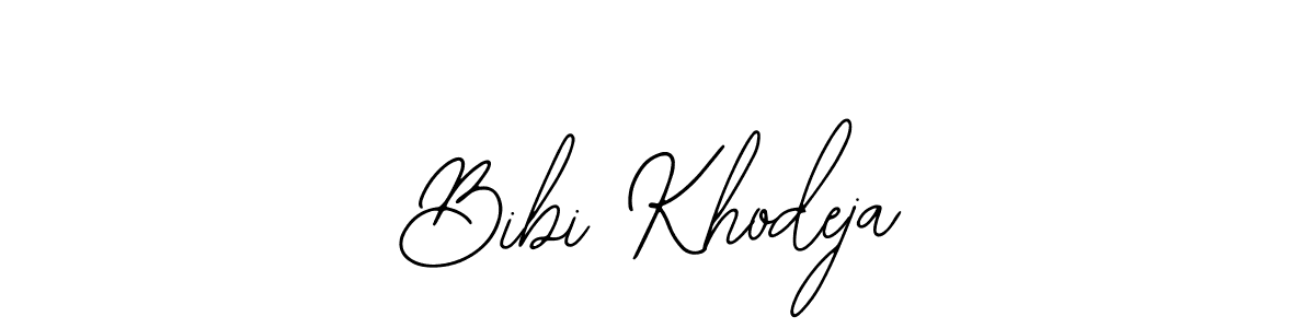 Best and Professional Signature Style for Bibi Khodeja. Bearetta-2O07w Best Signature Style Collection. Bibi Khodeja signature style 12 images and pictures png