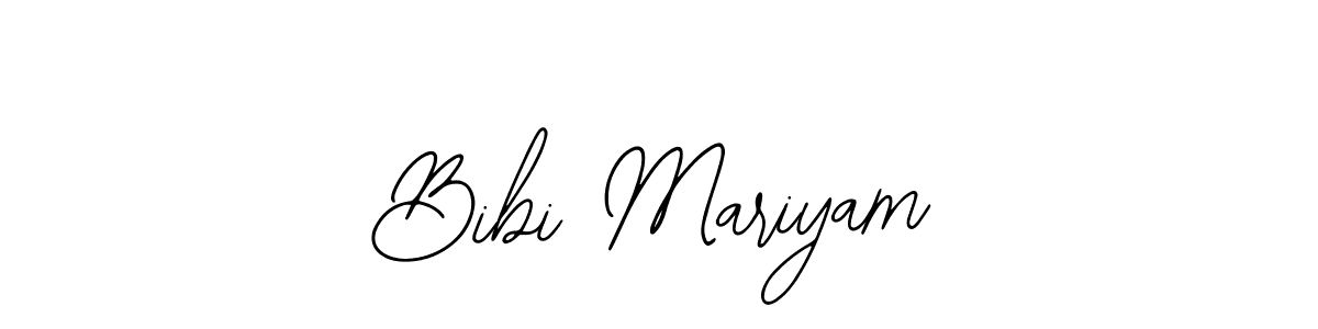 Similarly Bearetta-2O07w is the best handwritten signature design. Signature creator online .You can use it as an online autograph creator for name Bibi Mariyam. Bibi Mariyam signature style 12 images and pictures png