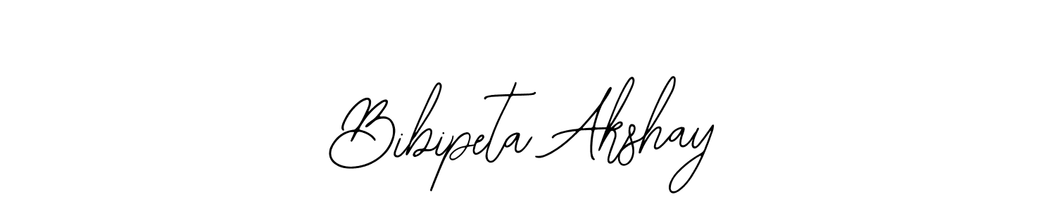 Bibipeta Akshay stylish signature style. Best Handwritten Sign (Bearetta-2O07w) for my name. Handwritten Signature Collection Ideas for my name Bibipeta Akshay. Bibipeta Akshay signature style 12 images and pictures png