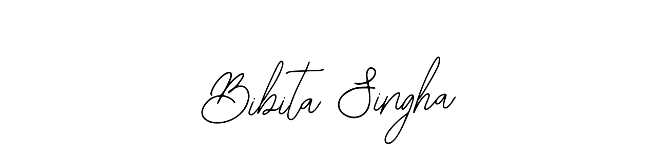 Design your own signature with our free online signature maker. With this signature software, you can create a handwritten (Bearetta-2O07w) signature for name Bibita Singha. Bibita Singha signature style 12 images and pictures png