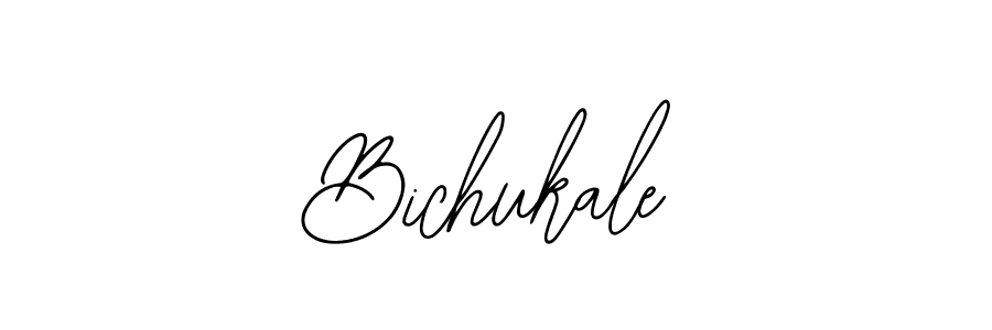 Use a signature maker to create a handwritten signature online. With this signature software, you can design (Bearetta-2O07w) your own signature for name Bichukale. Bichukale signature style 12 images and pictures png
