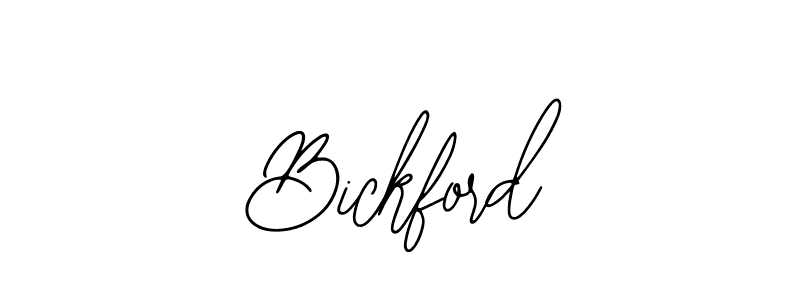 Make a beautiful signature design for name Bickford. With this signature (Bearetta-2O07w) style, you can create a handwritten signature for free. Bickford signature style 12 images and pictures png