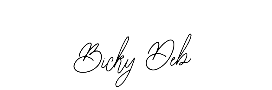 See photos of Bicky Deb official signature by Spectra . Check more albums & portfolios. Read reviews & check more about Bearetta-2O07w font. Bicky Deb signature style 12 images and pictures png