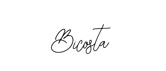 Create a beautiful signature design for name Bicosta. With this signature (Bearetta-2O07w) fonts, you can make a handwritten signature for free. Bicosta signature style 12 images and pictures png