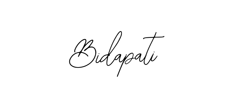 How to make Bidapati signature? Bearetta-2O07w is a professional autograph style. Create handwritten signature for Bidapati name. Bidapati signature style 12 images and pictures png